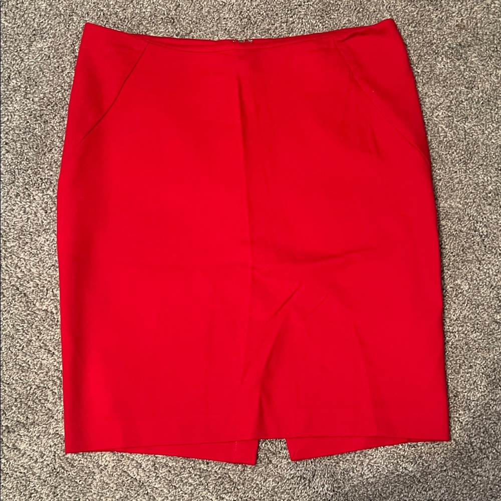 INC International Concepts Bold Red pencil Skirt